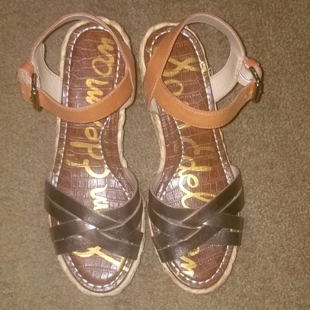 Sam Edelman Wedge 3" Heels size 8
